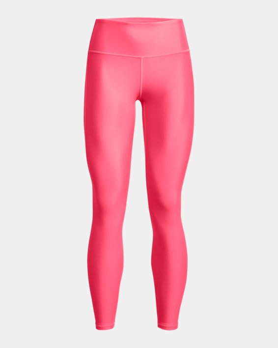 Women's HeatGear® Full-Length Leggings, Pink, pdpMainDesktop image number 5